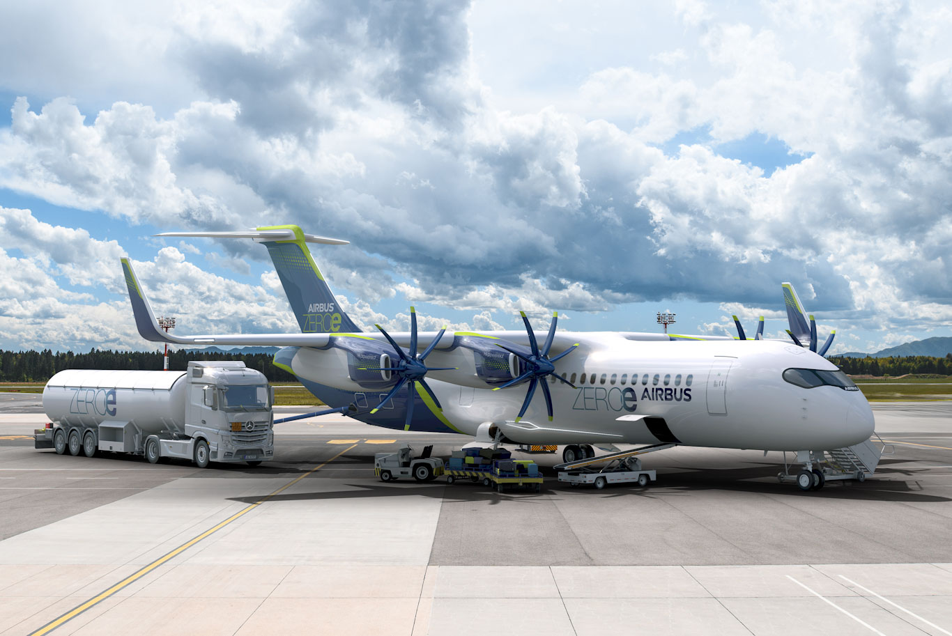 Airbus Commits to Hydrogen-Powered Flight for Green Aviation Future